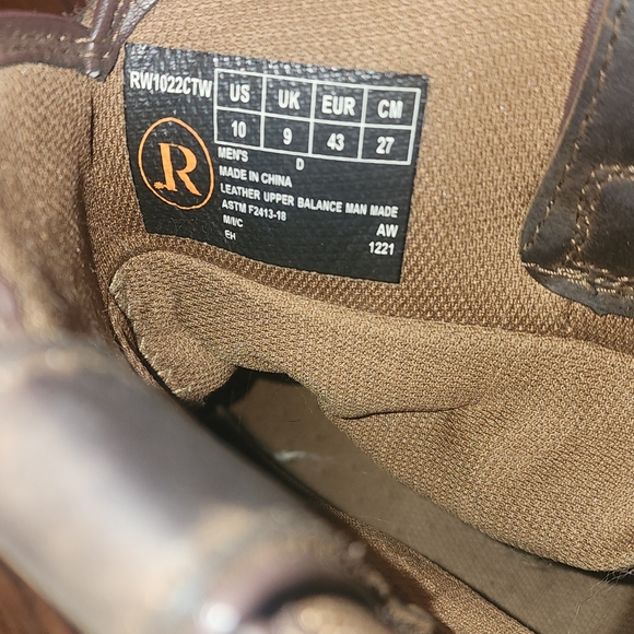 Mens sz 10 R. Watson boots - Picture 3 of 4